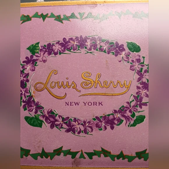 Vintage Louis Sherry Chocolate Tin - Picture 2 of 10